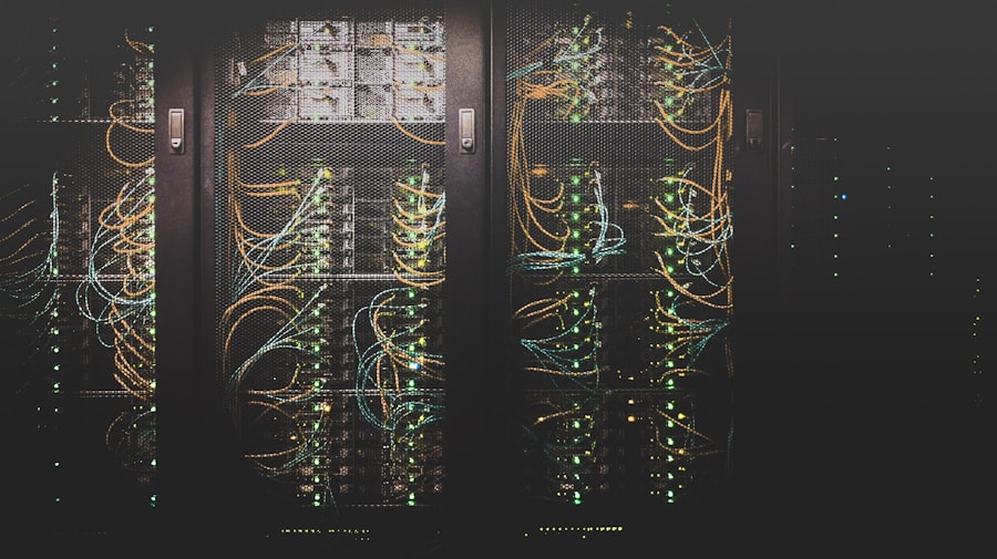 Server racks representing a private enterprise deployment